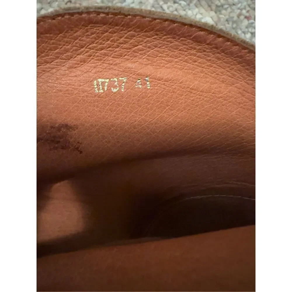 Antelope Tan Leather Ankle Booties